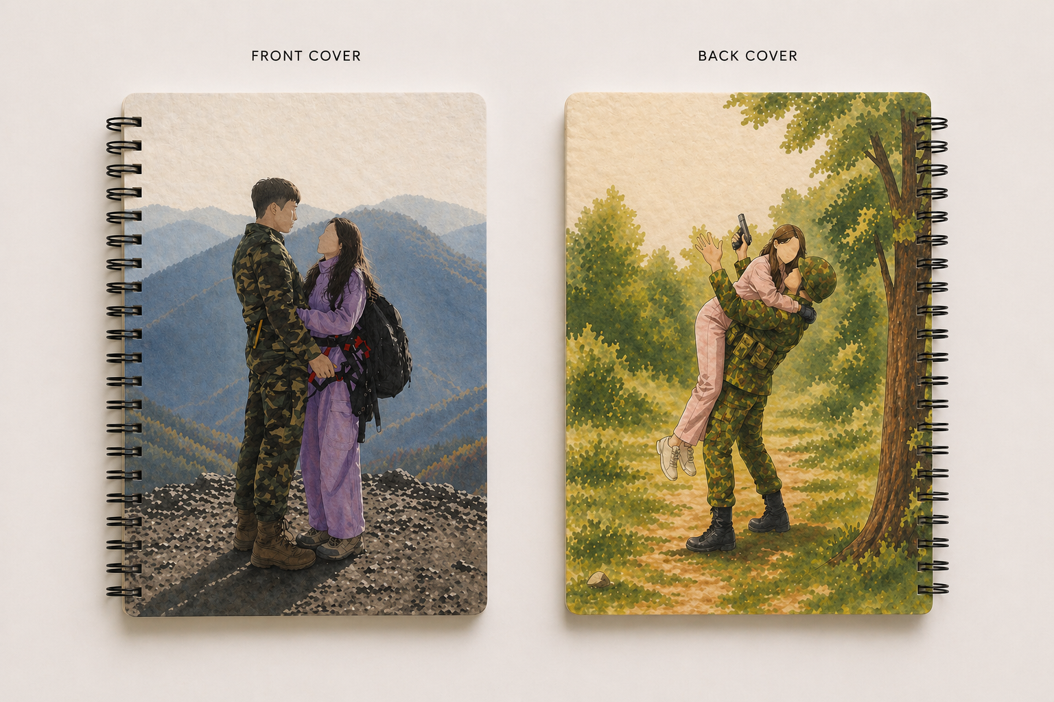 Noeul Between Borders notebook
